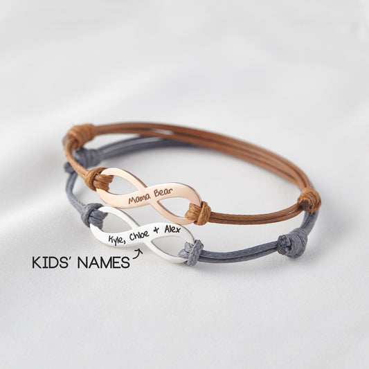 Mother Bracelet, Kid Names Bracelet, Mothers Day Gift From Kids