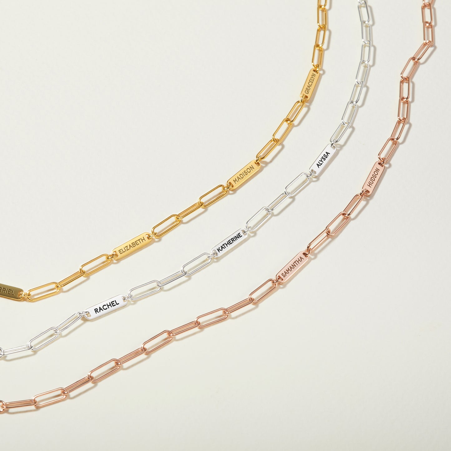Multiple Name Necklace For Mom, Mom Necklace With Kids Names